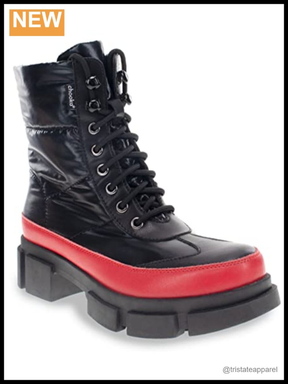 Waterproof Mid-Calf Hiker Boots with Faux Sherpa Lining Memory Foam